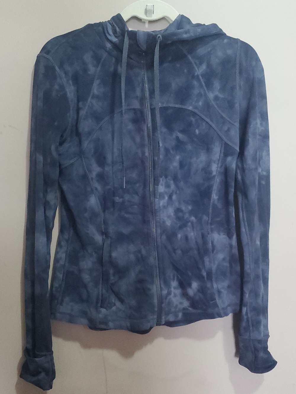 Lululemon Hooded Define Jacket Size 8 Diamond Gray Pitch Diamond Graphite